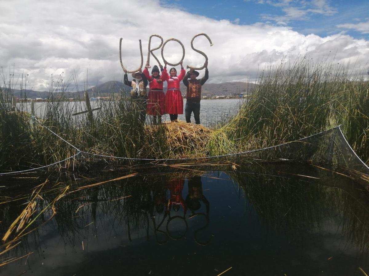 Uros Lodge Lover Titiqaqa Puno Bagian luar foto