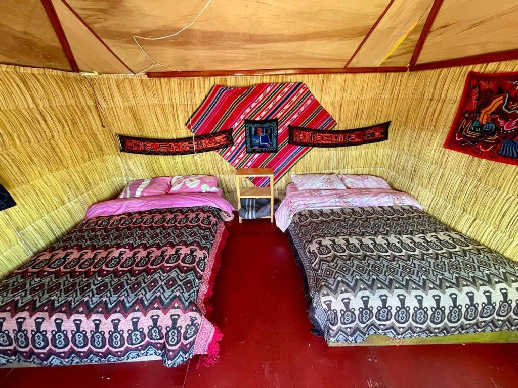 Uros Lodge Lover Titiqaqa Puno Bagian luar foto