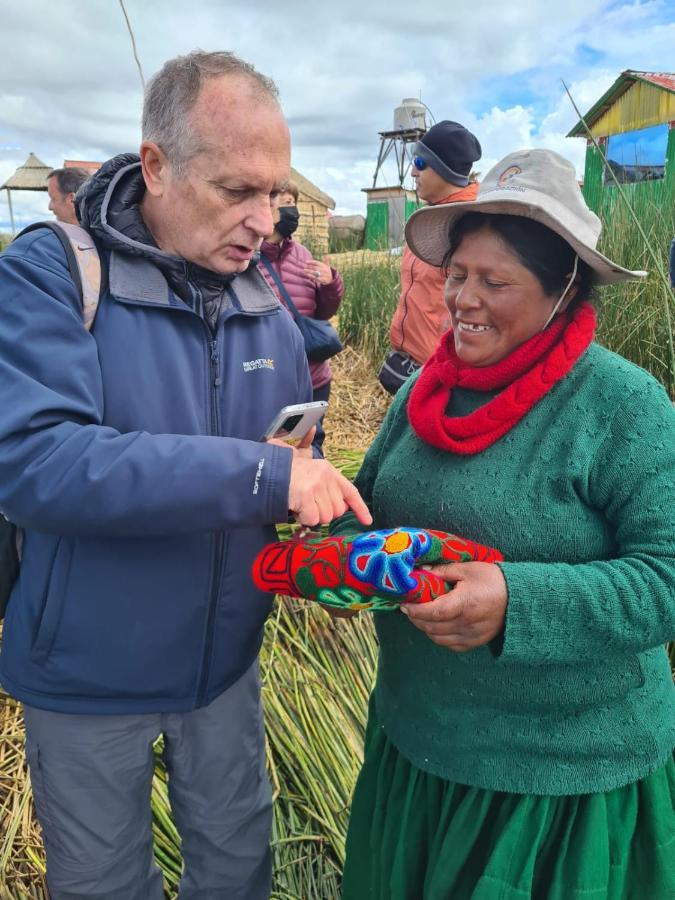 Uros Lodge Lover Titiqaqa Puno Bagian luar foto