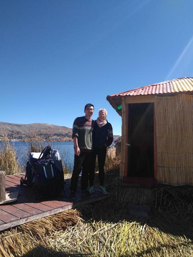 Uros Lodge Lover Titiqaqa Puno Bagian luar foto