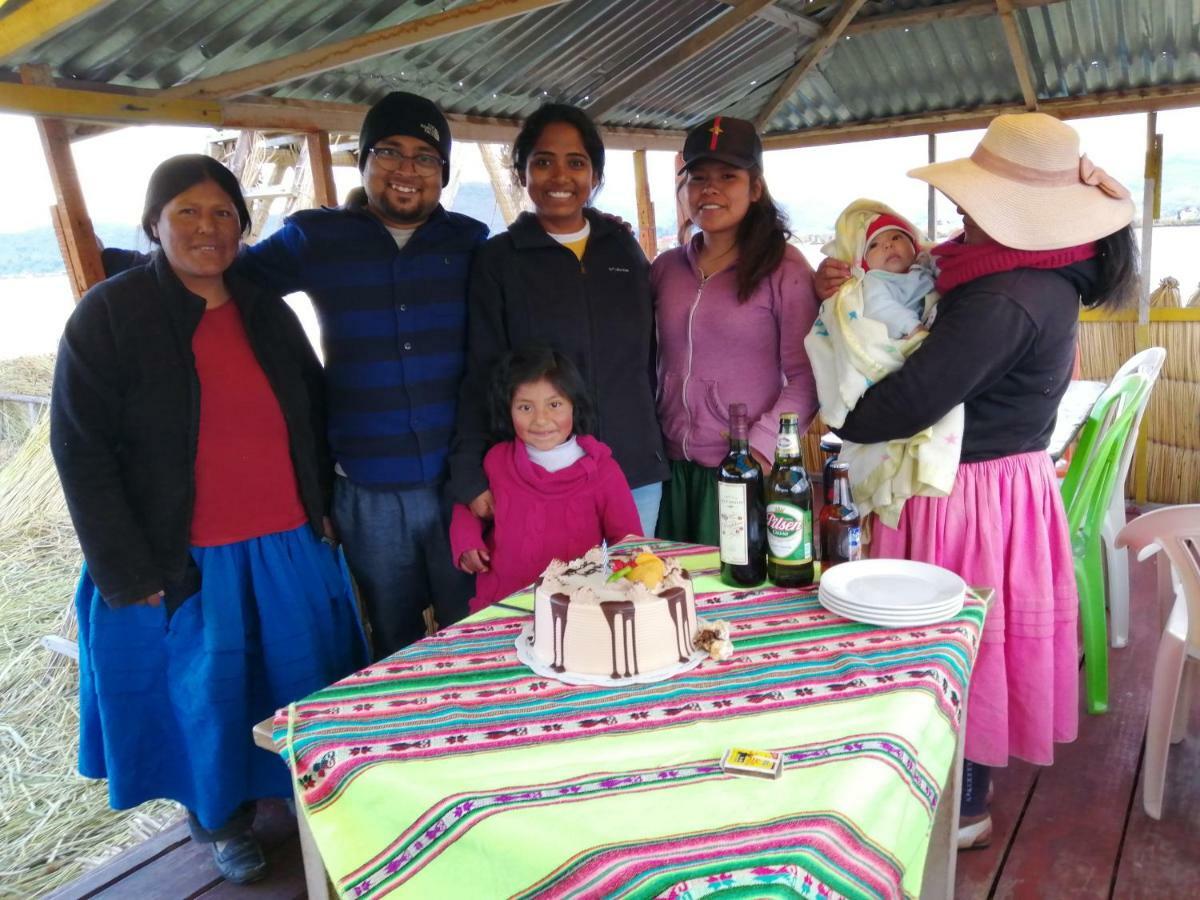 Uros Lodge Lover Titiqaqa Puno Bagian luar foto