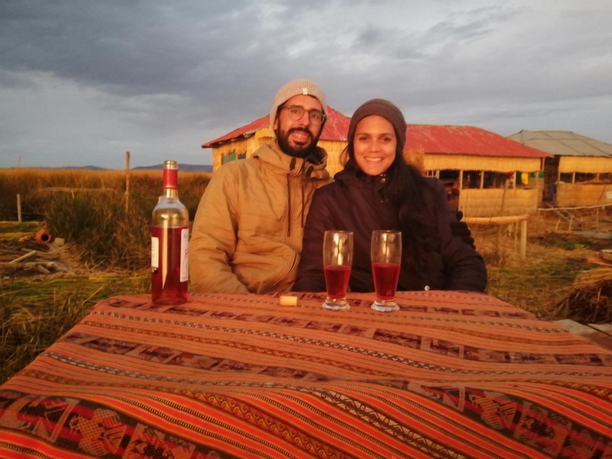 Uros Lodge Lover Titiqaqa Puno Bagian luar foto