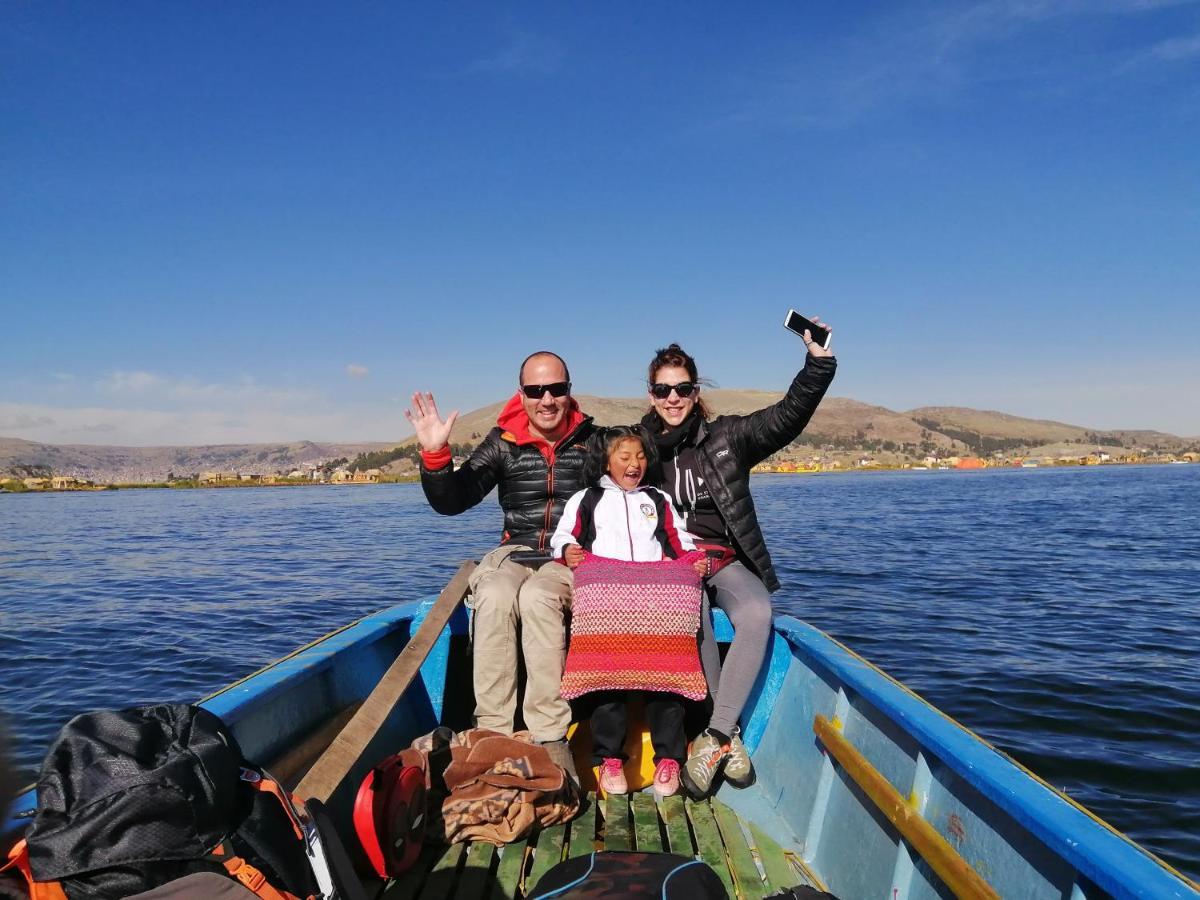 Uros Lodge Lover Titiqaqa Puno Bagian luar foto