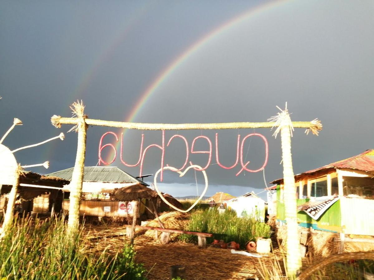 Uros Lodge Lover Titiqaqa Puno Bagian luar foto