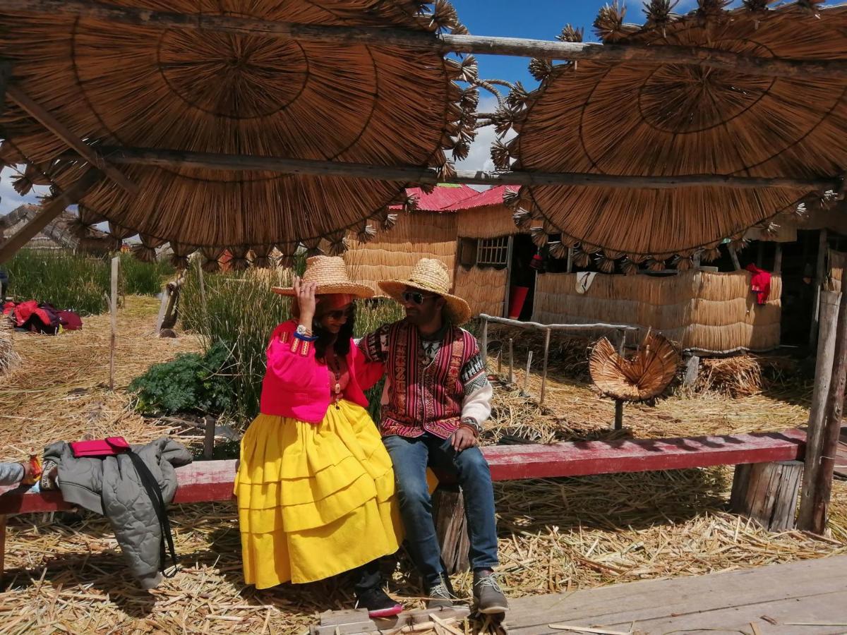 Uros Lodge Lover Titiqaqa Puno Bagian luar foto