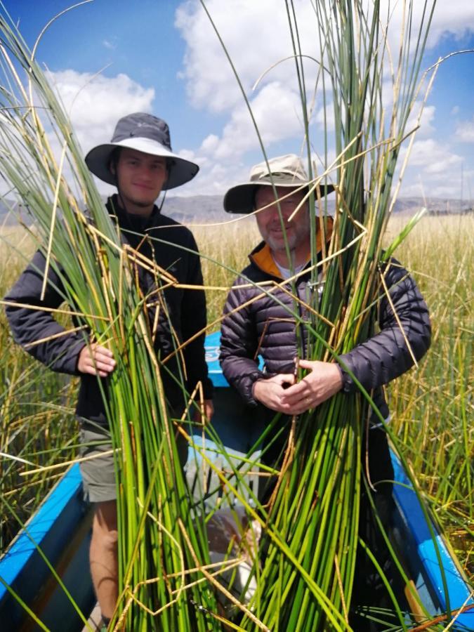 Uros Lodge Lover Titiqaqa Puno Bagian luar foto