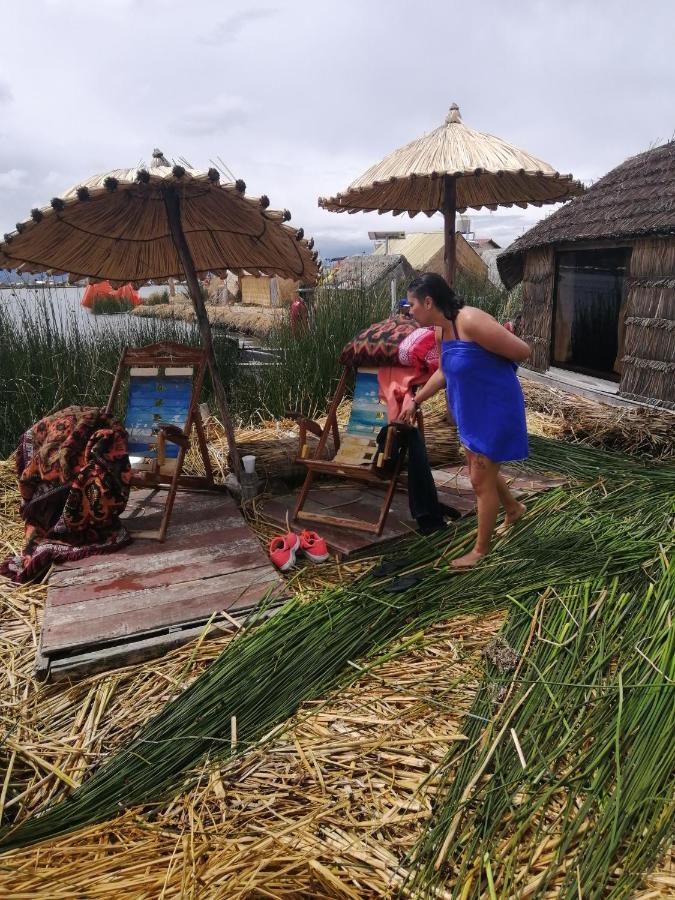 Uros Lodge Lover Titiqaqa Puno Bagian luar foto